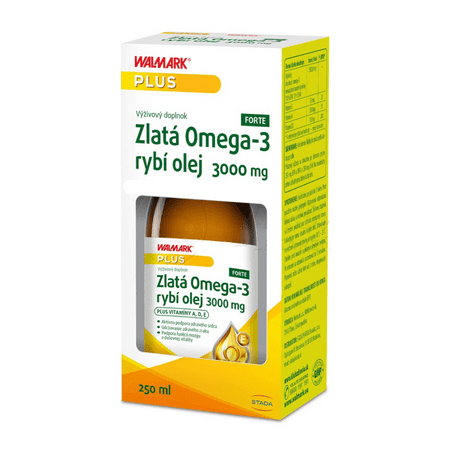 E-shop WALMARK Zlatá omega-3 rybí olej 3000 mg 250 ml