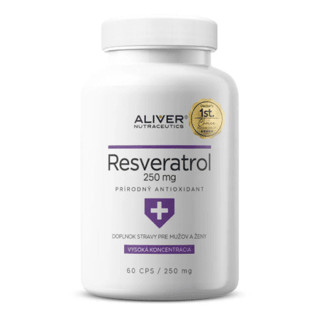 E-shop ALIVER Resveratrol 60 kapsúl