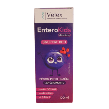 E-shop VELEX Enterokids sirup pre deti 6m+ 100 ml
