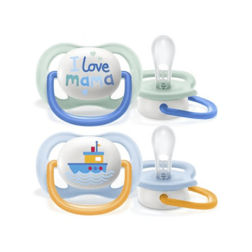 PHILIPS AVENT Cumlík Ultra air Text 0-6m chlapec 2 ks kúpite na Benulekaren.sk