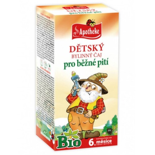 APOTHEKE Bio bylinný čaj pre bežné pitie 20 x 1,5g