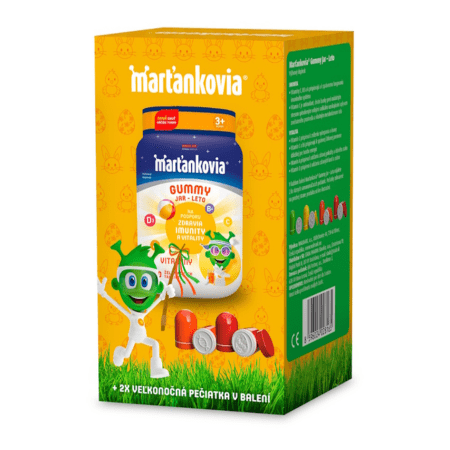 WALMARK Marťankovia gummy jar - leto set