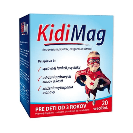 NATURPRODUKT Zdrovit kidimag 20 vrecúsok kúpite na Benulekaren.sk