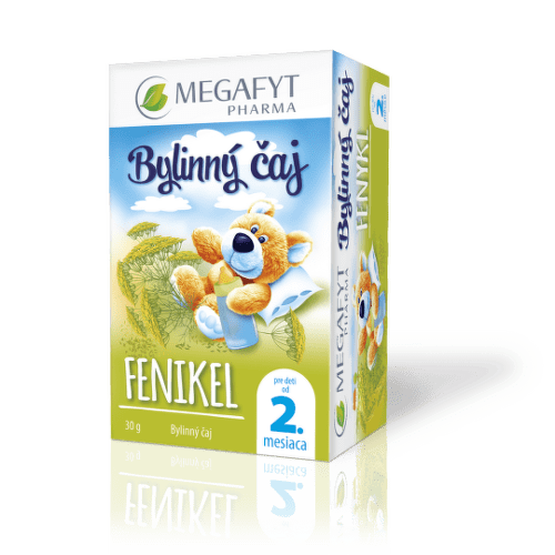 MEGAFYT Bylinný čaj FENIKEL pre deti, 20x1,5g kúpite na Benulekaren.sk