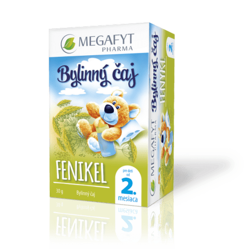 MEGAFYT Bylinný čaj fenikel pre deti 20 x 1,5 g