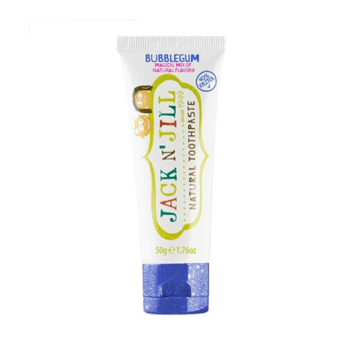 JACK N' JILL prírodná zubná pasta Organic BUBBLEGUM 50 g kúpite na Benulekaren.sk