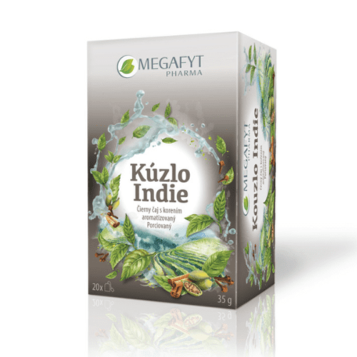 MEGAFYT Kúzlo Indie čierny čaj s korením porciovaný 20 x 1,75 g 35 g