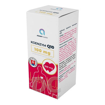 Adampharm Koenzym Q10 100 Mg 60 ks kúpite na Benulekaren.sk