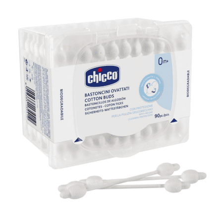 CHICCO Tyčinky vatové anatomické 90 ks kúpite na Benulekaren.sk