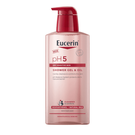 Eucerin pH5 Sprchový gél & olej pre suchú citlivú pokožku 400 ml
