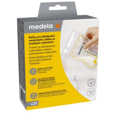 Medela Easy Pour vrecúško na uchovanie materského mlieka 25 ks kúpite na Benulekaren.sk