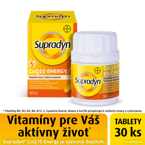 Supradyn CoQ10 Energy kúpite na Benulekaren.sk