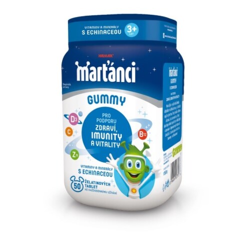 WALMARK Marťankovia Gummy Echinacea 20 mg 50 ks kúpite na Benulekaren.sk