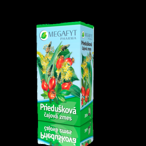 MEGAFYT Priedušková čajová zmes 20 x 1,5 g