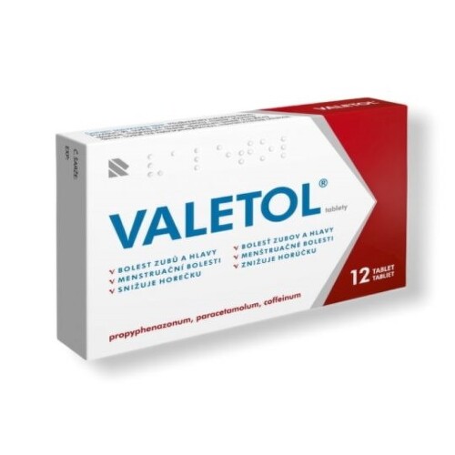 VALETOL 12 tabliet kúpite na Benulekaren.sk