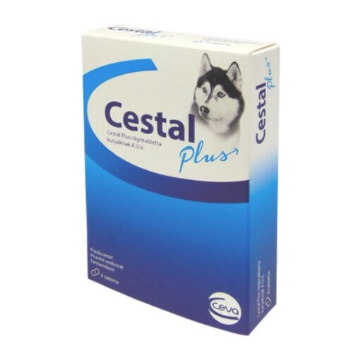 CESTAL Plus žuvacie tablety pre psy 8 ks