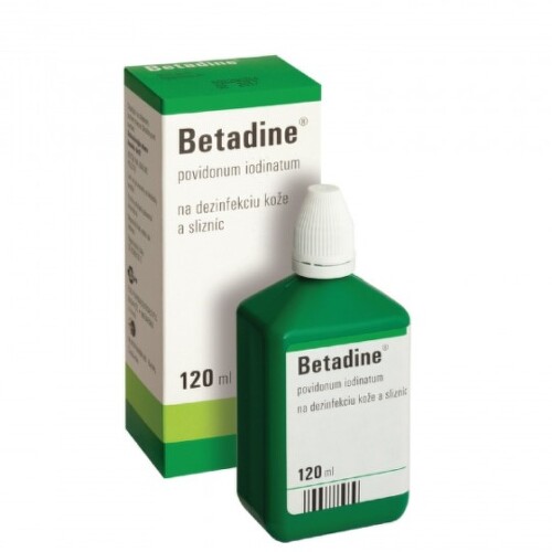 BETADINE Dezinfekčný roztok 120 ml