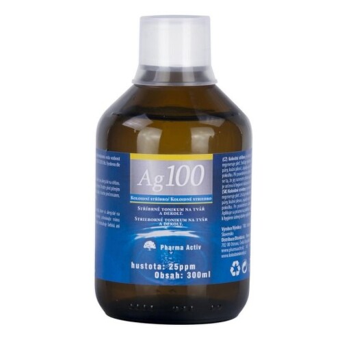 PHARMA ACTIV Koloidné striebro Ag 100 25 ppm 300 ml kúpite na Benulekaren.sk