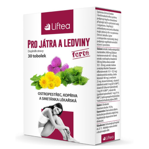 Liftec pre pečeň a obličky 30 kapsúl kúpite na Benulekaren.sk