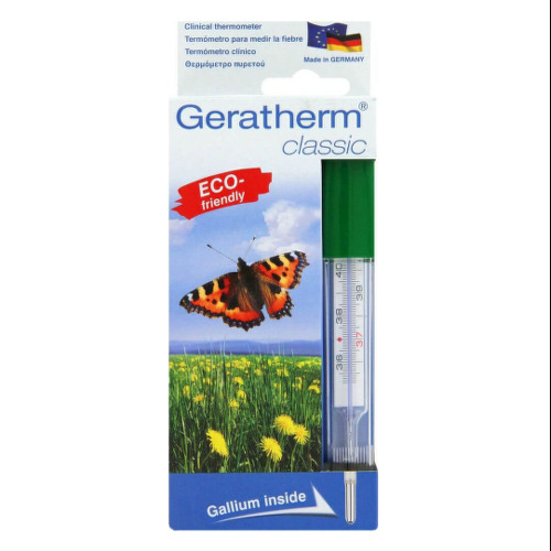 Geratherm Classic teplomer bezortuťový - galinstanový 1ks