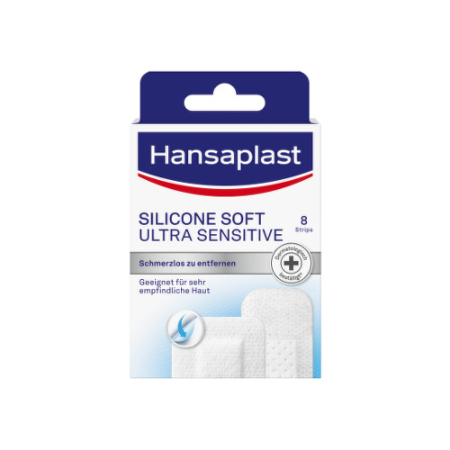 HANSAPLAST Silicone soft náplasť 8 ks