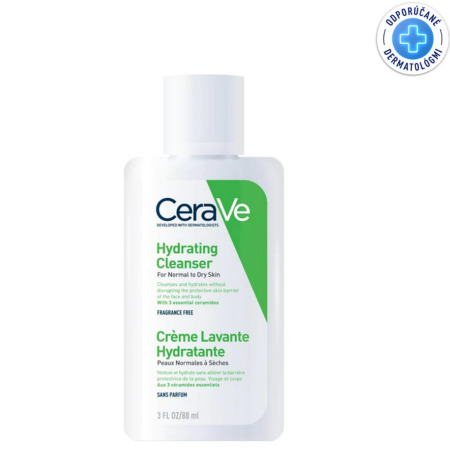 CERAVE Hydratačný čistiaci gél na normálnu až suchú pokožku 88 ml