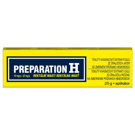 PREPARATION H rektálna masť na liečbu hemeroidov 25 g