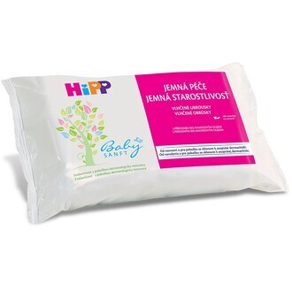 E-shop HiPP BabySanft čistiace vlhčené obrúsky 56 kusov