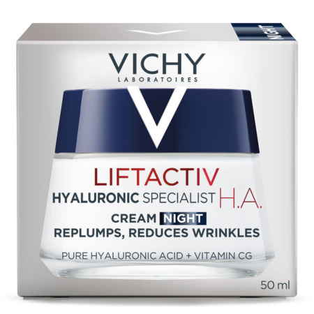 VICHY Liftactiv hyaluronic specialist H.A spevňujúci nočný krém 50 ml