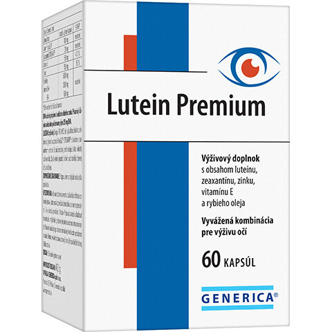 E-shop GENERICA Lutein premium 60 kapsúl