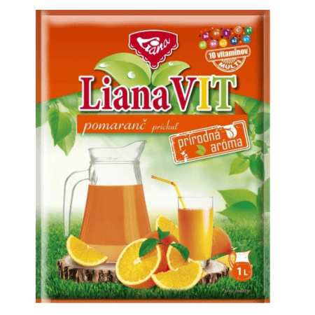 LIANA LIANA Vit pomaranč prášok na prípravu nápoja s vitamínmi 75 g