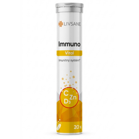 LIVSANE Immuno vital 20 šumivých tabliet