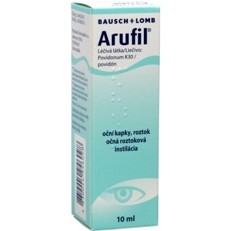 E-shop ARUFIL Očná roztoková instilácia 10 ml