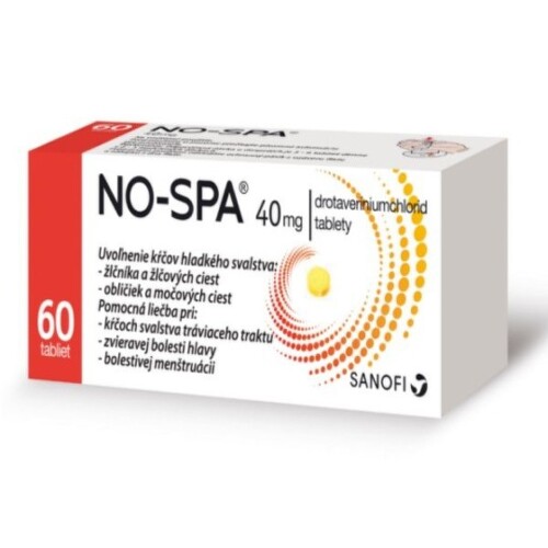 E-shop NO-SPA 40 mg 60 tabliet