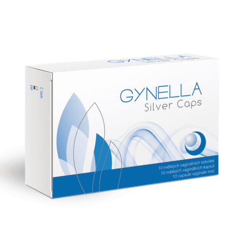 E-shop GYNELLA Silver Caps makké vaginálne kapsule 10 kusov