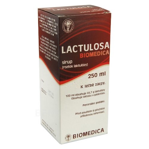E-shop BIOMEDICA Lactulosa sirup 50% 250 ml