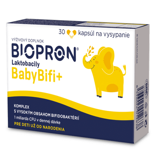 E-shop BIOPRON Laktobacily Baby Bifi+ 30 kapsúl