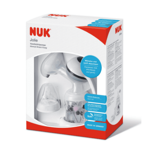 E-shop NUK Jolie manuálna prsná pumpa 1 set