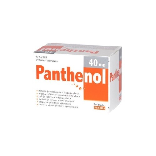 E-shop DR. MÜLLER Panthenol 40 mg 60 kapsúl