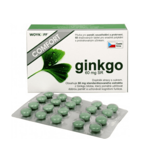 E-shop WOYKOFF Ginkgo comfort 60 mg 60 tabliet