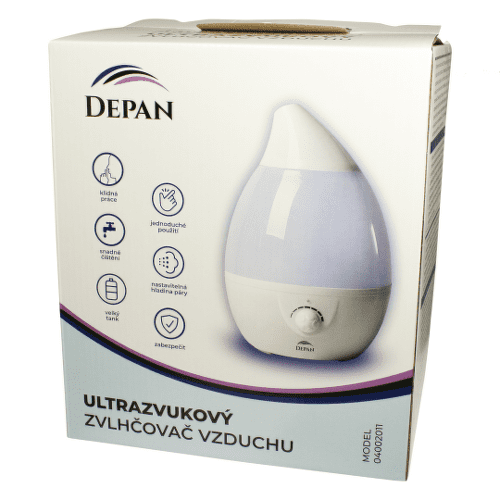 E-shop DEPAN Ultrazvukový zvlhčovač vzduchu mod. 04002011 1 kus