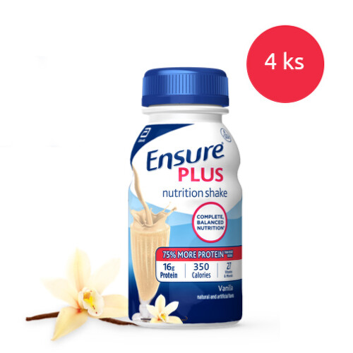 E-shop ENSURE PLUS vanilková príchuť 4 x 220 ml