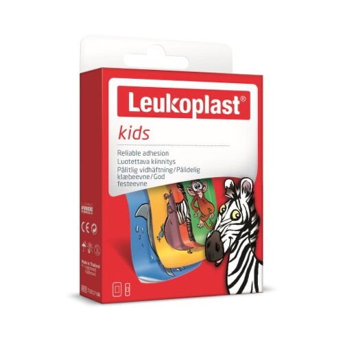 E-shop LEUKOPLAST Kids náplasť na rany 2 veľkosti 12 ks
