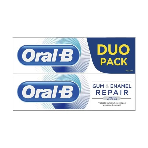E-shop ORAL-B Gum & enamel pro-repair gentle whitening duo zubná pasta 2 x 75 ml