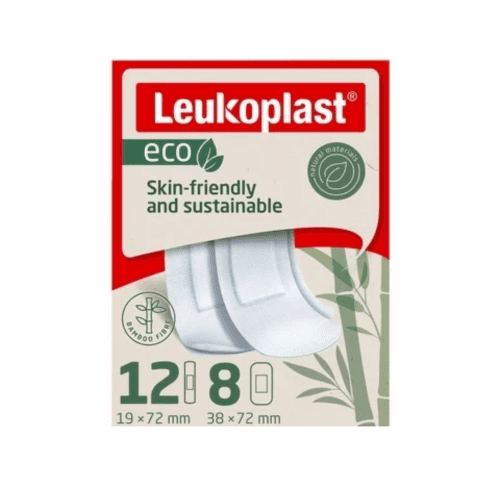 E-shop LEUKOPLAST Eco náplasť na rany 2 veľkosti 20 ks