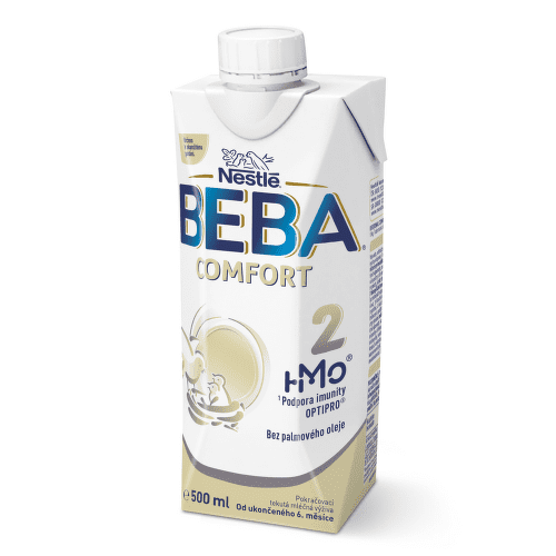 BEBA Comfort 2 HM-O Liquid Tekuté pokračovacie mlieko 500 ml kúpite na Benulekaren.sk