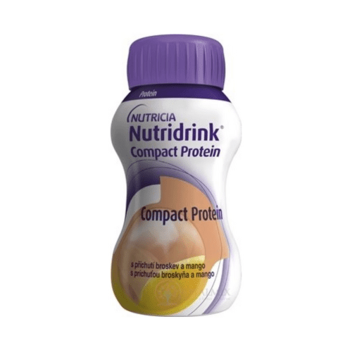 E-shop NUTRIDRINK Compact protein broskyňa a mango 24x125ml 3000 ml