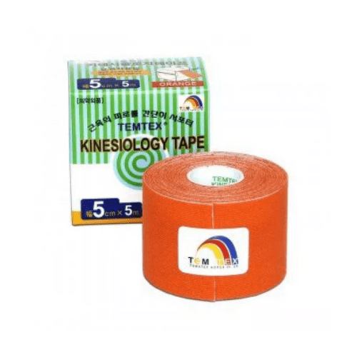 E-shop TEMTEX Kinesology tape tejpovacia páska 5 cm x 5 m oranžová 1 ks