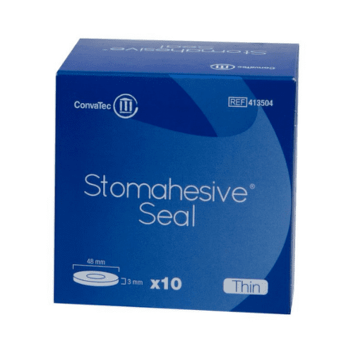 E-shop STOMAHESIVE Seal convatec stomický tesniaci krúžok tvarovateľný hrúbka 3 mm priemer 48 mm 10 ks