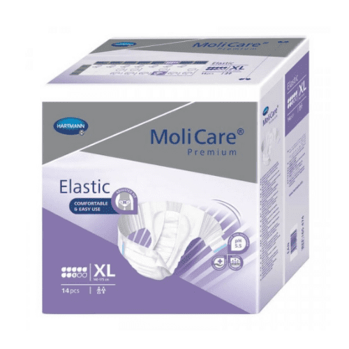E-shop MOLICARE Premium elastic 8 kvapiek xl plienkové nohavičky zalepovacieMOLICARE Premium elastic 8 kvapiek XL plienkové nohavičky zalepovacie 14 ks